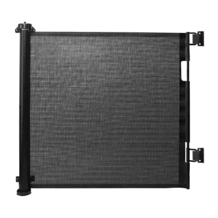 Barrière de Sécurité pour Bébé Rétractable 0 à 140cm - Noir