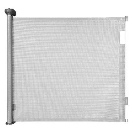 Barrière de Sécurité pour Bébé Rétractable 0 à 140cm - Gris