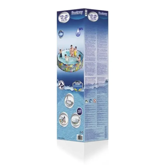 Piscine Bestway ronde Steel Pro