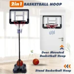 Panier de Basketball sur Pied Réglable pour Enfants (Jusqu'à 190 cm) – Image 3